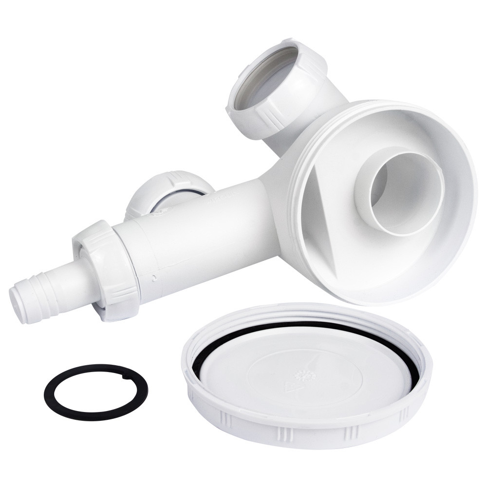 Wirquin Сифон для кухонной мойки Espace 1½"×Ø40мм WIRQUIN (9542420) Киев - изображение 2