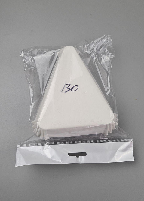 Тартолітка для кексів Тр130 трикутна біла H30 (100 шт.) (1 уп.) Харків - фото 4