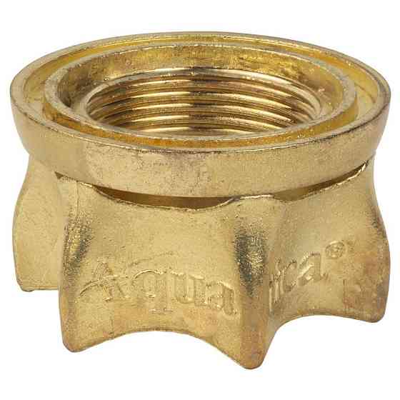 Смеситель s55 Ø40 для кухни излив высокий ухо на гайке AQUATICA (9755100) Киев