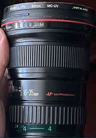Об'єктив: EF 16-35mm. Canon 1.28 L2 USM. Київ
