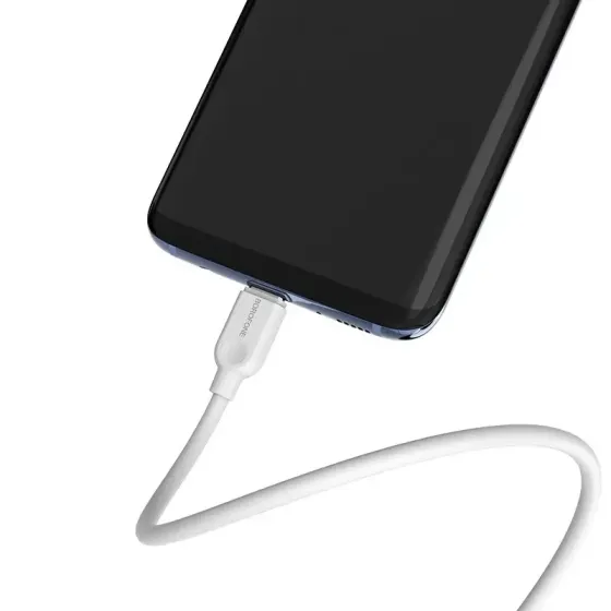 Кабель USB - Type C 2 м, 3 А, РВХ, прямі роз'єми, Borofone BX14 LinkJet, максимальний струм 3 А Київ