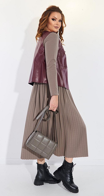 Костюм плісе з жилеткою Київ - фото 7