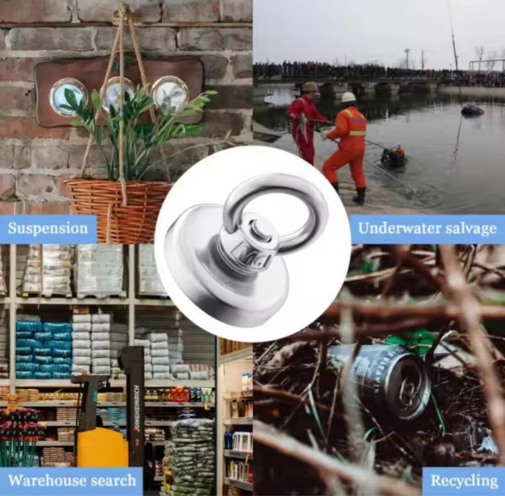 Сильный неодимовый магнит 320 мм серый Киев - изображение 5