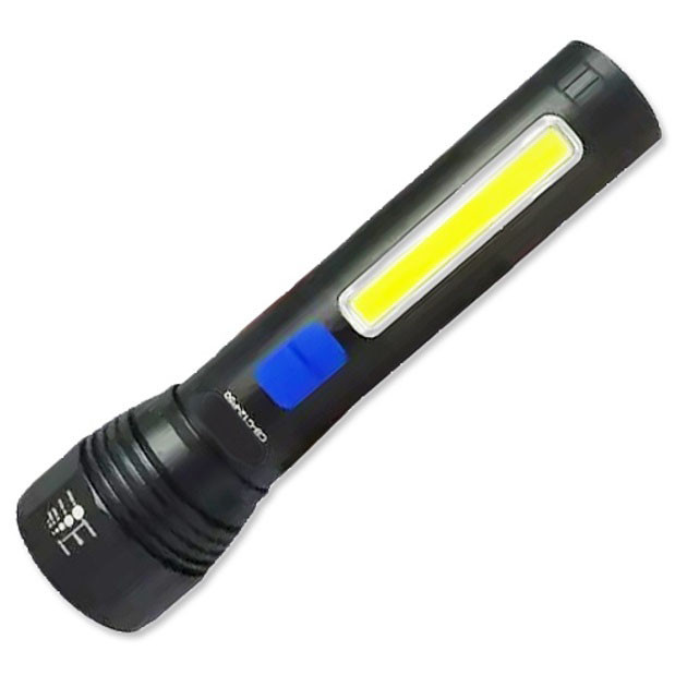 Мощный фонарик для дома с зарядкой CB-C12-P50-COB, Фонарик светодиодный для туриста YG-66 Львов - изображение 2