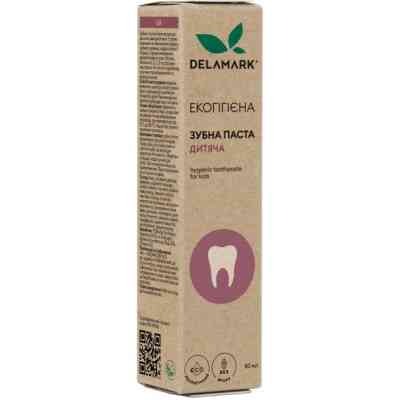 Детская зубная паста DeLaMark 80 мл (4820152332165) Винница