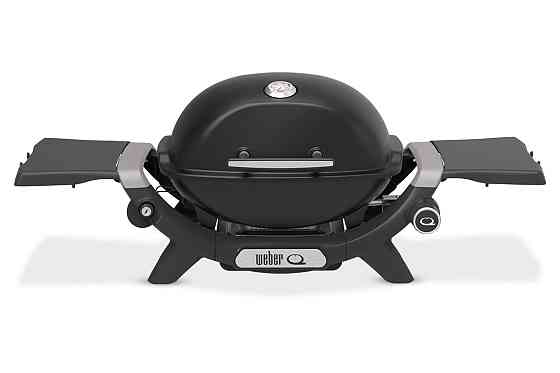 Газовый гриль Weber Q1200N Black с боковыми столиками 1501070 Код: 012982 Ровно