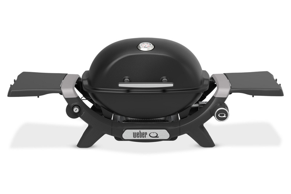 Газовий гриль Weber Q1200N Black з бічними столиками 1501070 Код: 012982 Рівне - фото 1