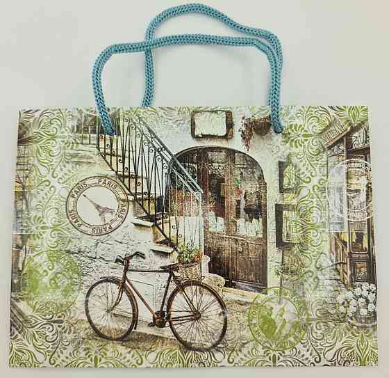 Пакет бумажный малый горизонтальный 11/18/5(арт М019) (12 шт) Харьков