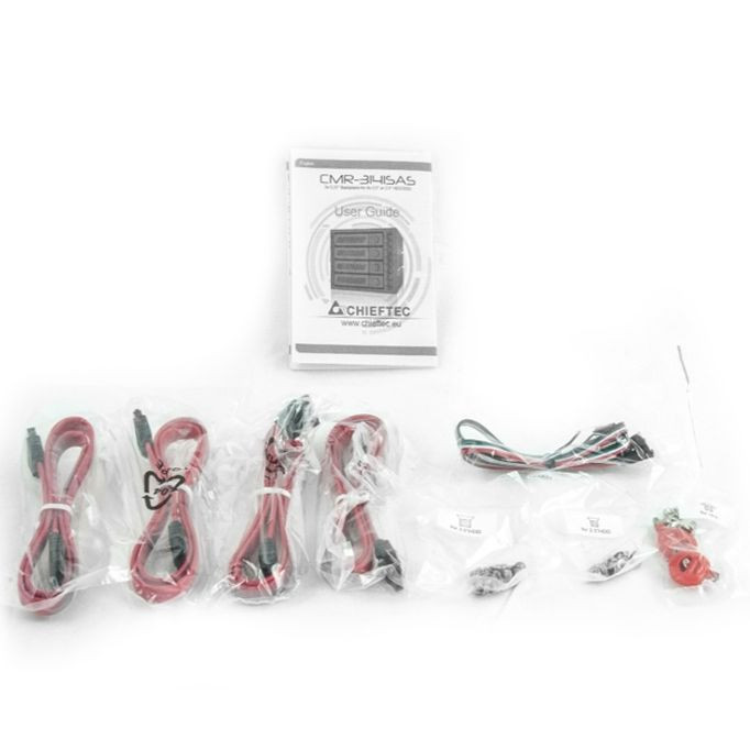 Бекплейн Chieftec CMR-3141SAS 3x5.25" -> 4x3.5" HDDs Hot-Swap Metal Винница - изображение 5