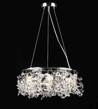 VALESO Люстра підвісна кришталева S2492/6, Хром Коломия