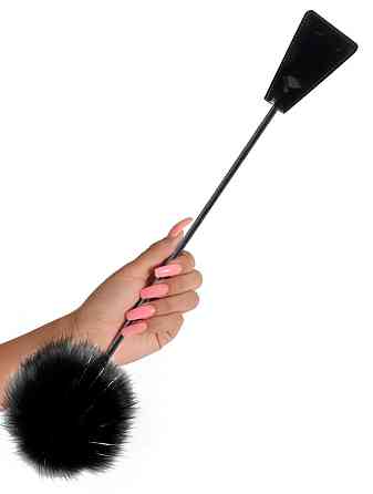 Стек - Fetish Fantasy Series Feather Crop Black Sex Aura Київ