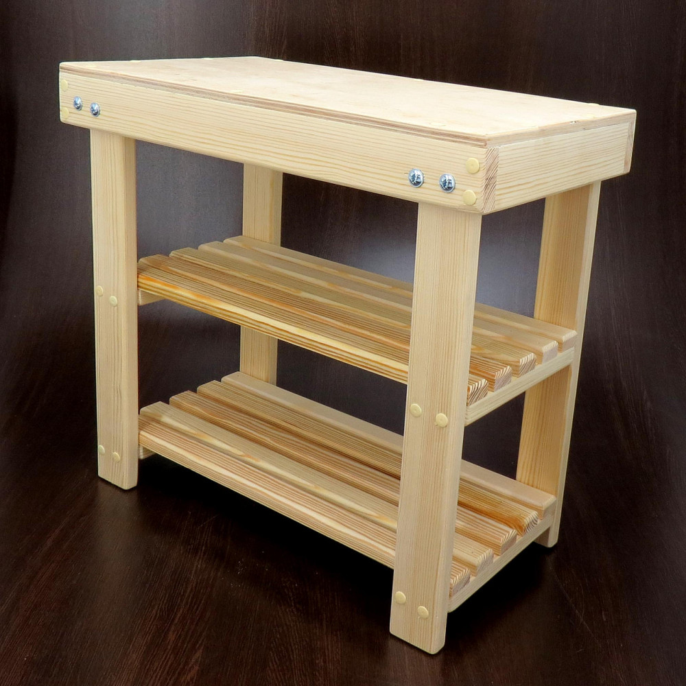 Полиця для взуття "Молуа 60" бланже Миколаїв - фото 1