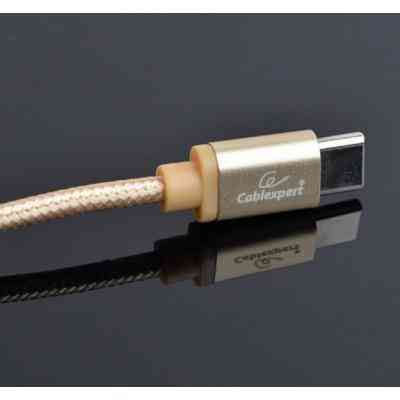 Дата кабель USB 2.0 AM to Type-C 1.8m Cablexpert (CCB-mUSB2B-AMCM-6-G) Винница