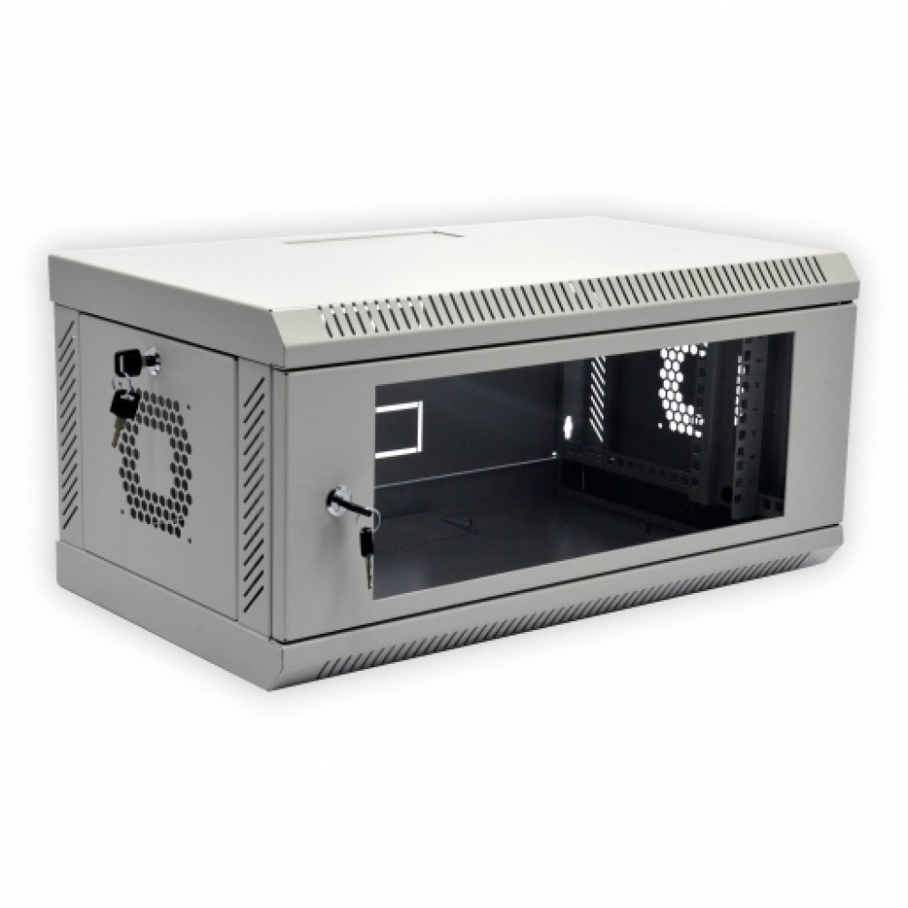 Шафа серверна CMS 4U 600 х 350 х 284 UA-MGSWA435G для мережевого обладнання Київ - фото 1