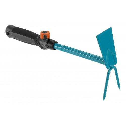 Тяпка ручная прямоугольная Gardena Combisystem 2 зубца 5 см Одесса - изображение 1