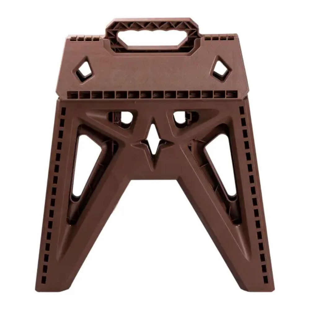 Пластикова складна стілецька туристична похідна похідний розкладний стілець для кемпінгу SJ-0102BR Коломия - фото 4