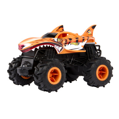 Радиоуправляемая игрушка Hot Wheels Автомодель Monster Trucks Тигроакула 1:24 (HNV03) Винница - изображение 2