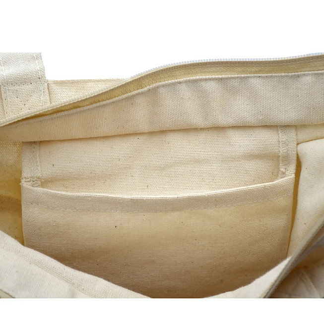 Екошопер на замку BookOpt BK4053 Ukraine (Червоні маки) бежевий Київ - фото 9