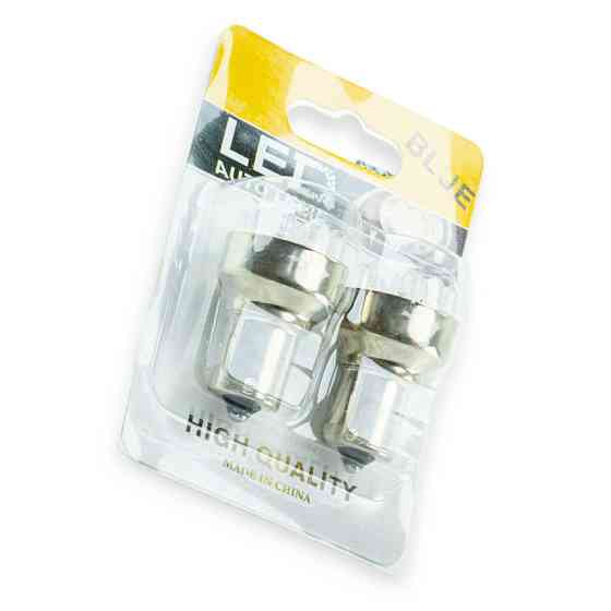 Автолампа А 12-21 синяя 12диод светодиодная Мукачево