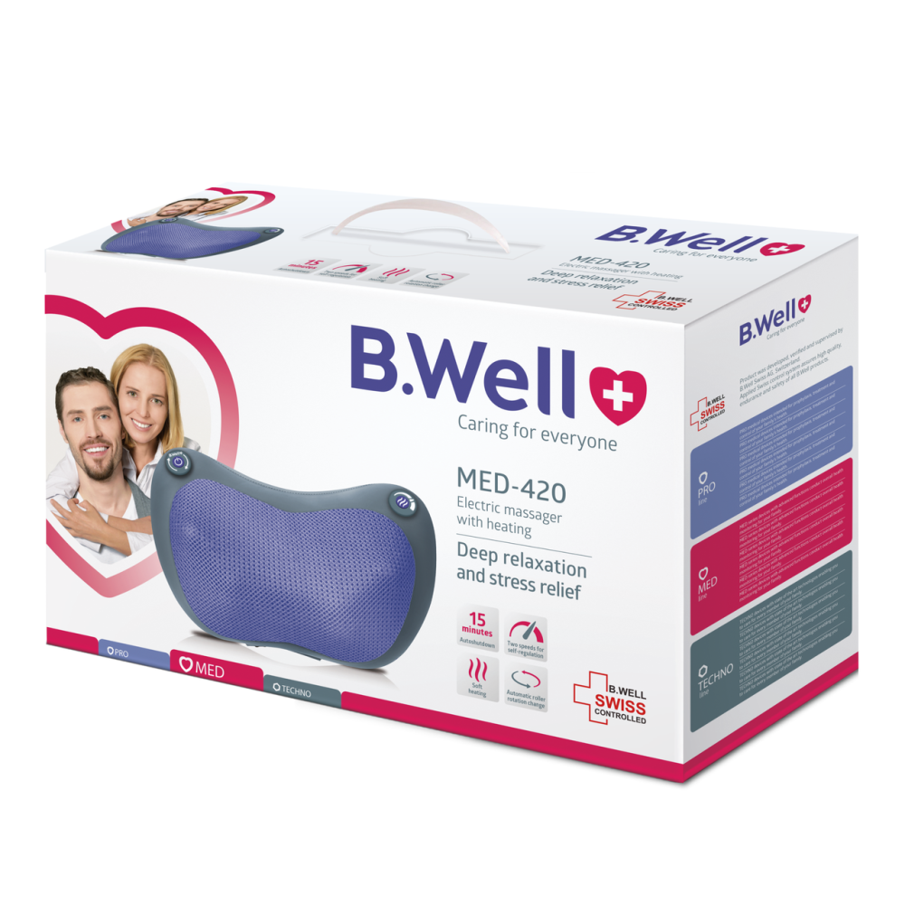 Масажна подушка з підігрівом B.Well MED-420 Дніпро - фото 10