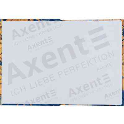 Книга записная Axent UA Ї А5 клетка твердая обложка 96 листов (8455-3-A) Винница