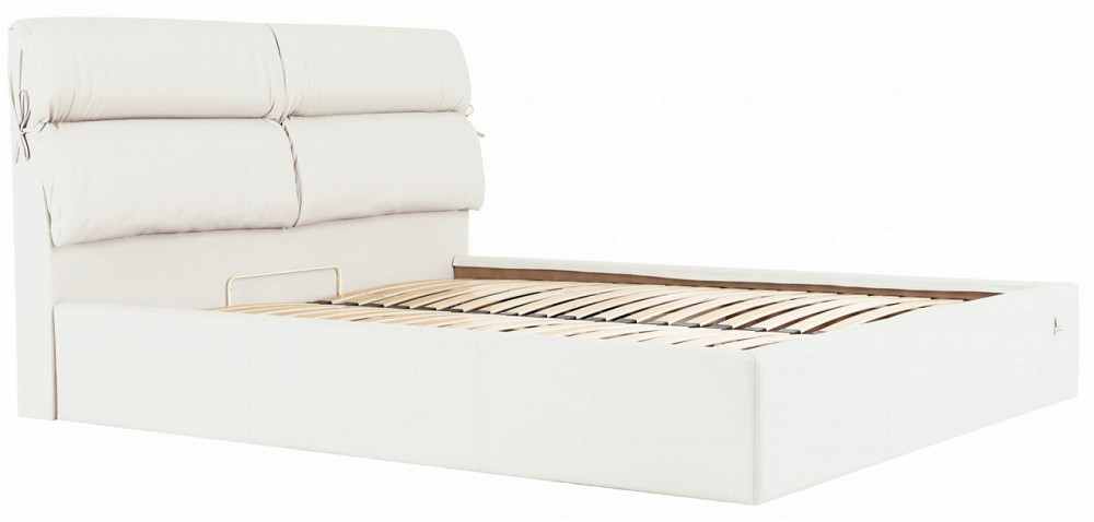 Кровать Двуспальная Edinburgh VIP 160 х 200 см Fly 2200 С дополнительной металлической цельносварной рамой Белый Днепр - изображение 13