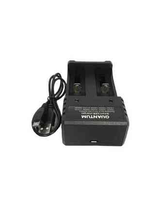 QM-BC2020 Зарядний пристрій Quantum QM-BC2020 для Li-ion 3.7 V акум. 10440-26650 (5V, 2A) 2 slot (USB) Рівне