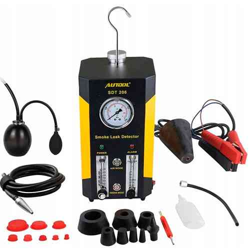 Генератор диму Autool SDT206 з манометром, детектор витоків авто 12В, тестер герметичності систем Київ