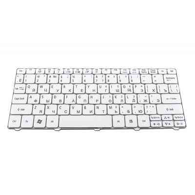 Клавиатура ноутбука Acer Aspire One 521/eMachines 350 белый, без фрейма (KB312641) Винница