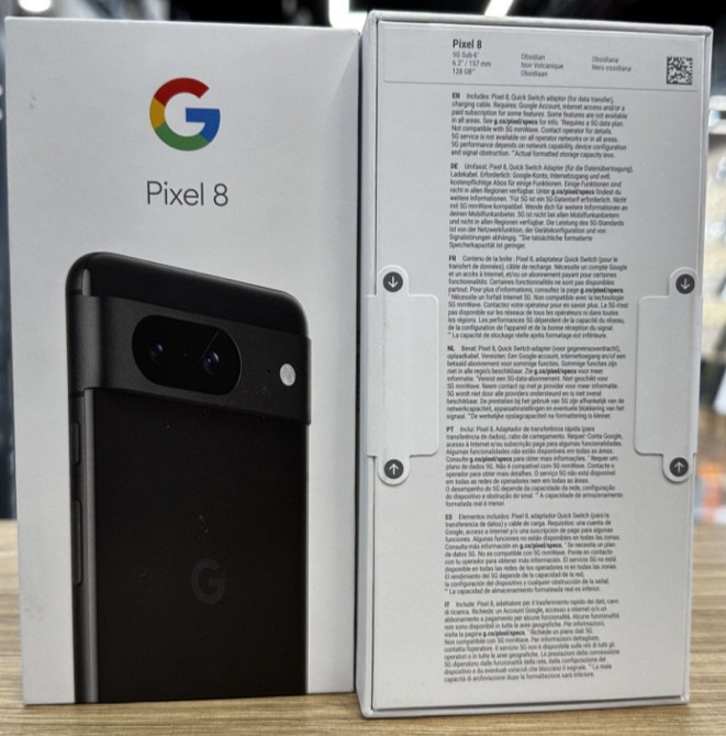 Смартфон: Google Pixel 8/128Gb Obsidian Black EU. Київ - фото 2