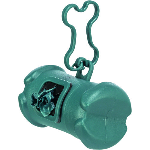 Контейнер-кісточка Trixie для збиральних пакетів пластикова з 1 рулоном пакетів для фекалій розмір М 15 шт Київ - фото 4