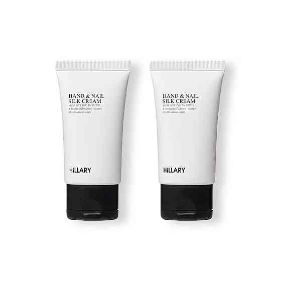 Крем для рук та нігтів з поліпептидами шовку + Крем для рук та нігтів в ПОДАРУНОК Київ