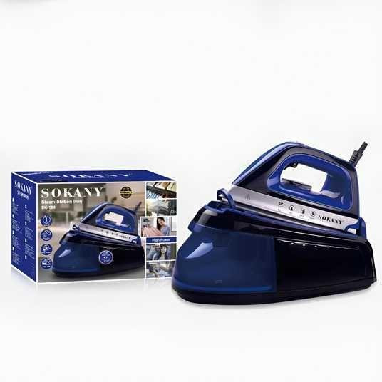Електрична праска з парогенератором SK-188, 2400 Вт, паровий удар, сухе прасування, захист від перегріву Одеса - фото 2