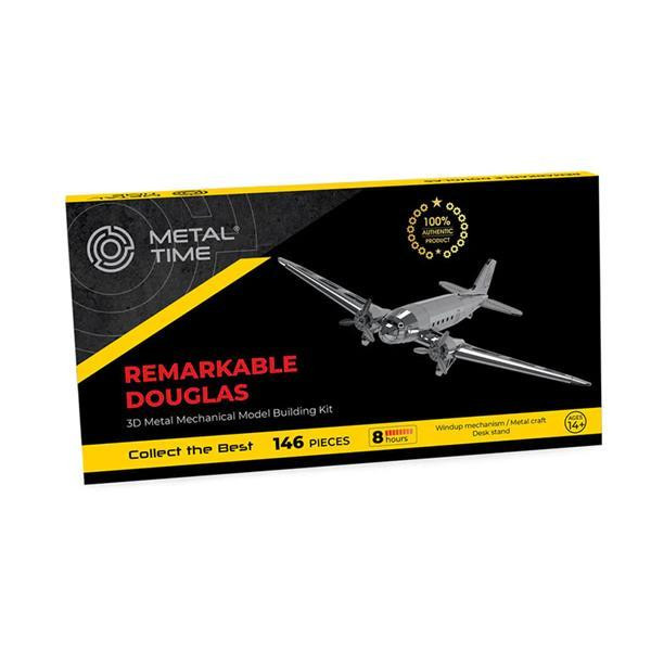 Колекційна модель-конструктор Metal Time Remarkable Douglas Літак DC-3 механічний (MT057) Харків - фото 7