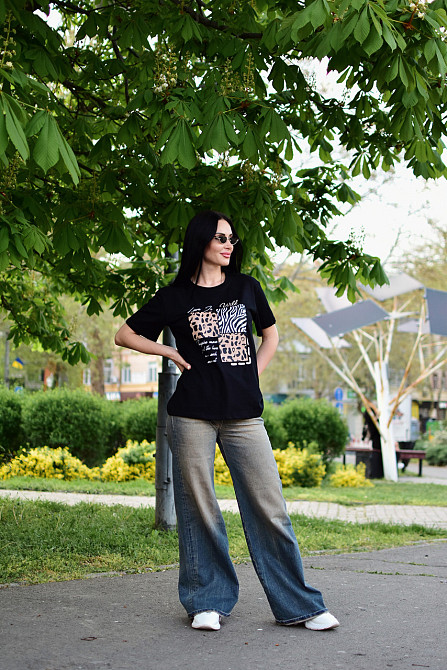 Футболка летняя оверсайз Nix батал Киев - изображение 8