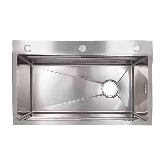 Lidz Handmade H7545 Мийка для кухні інтегрована Decor Honeycomb 3,0/1,0 мм LDH7545DEC48372 Київ