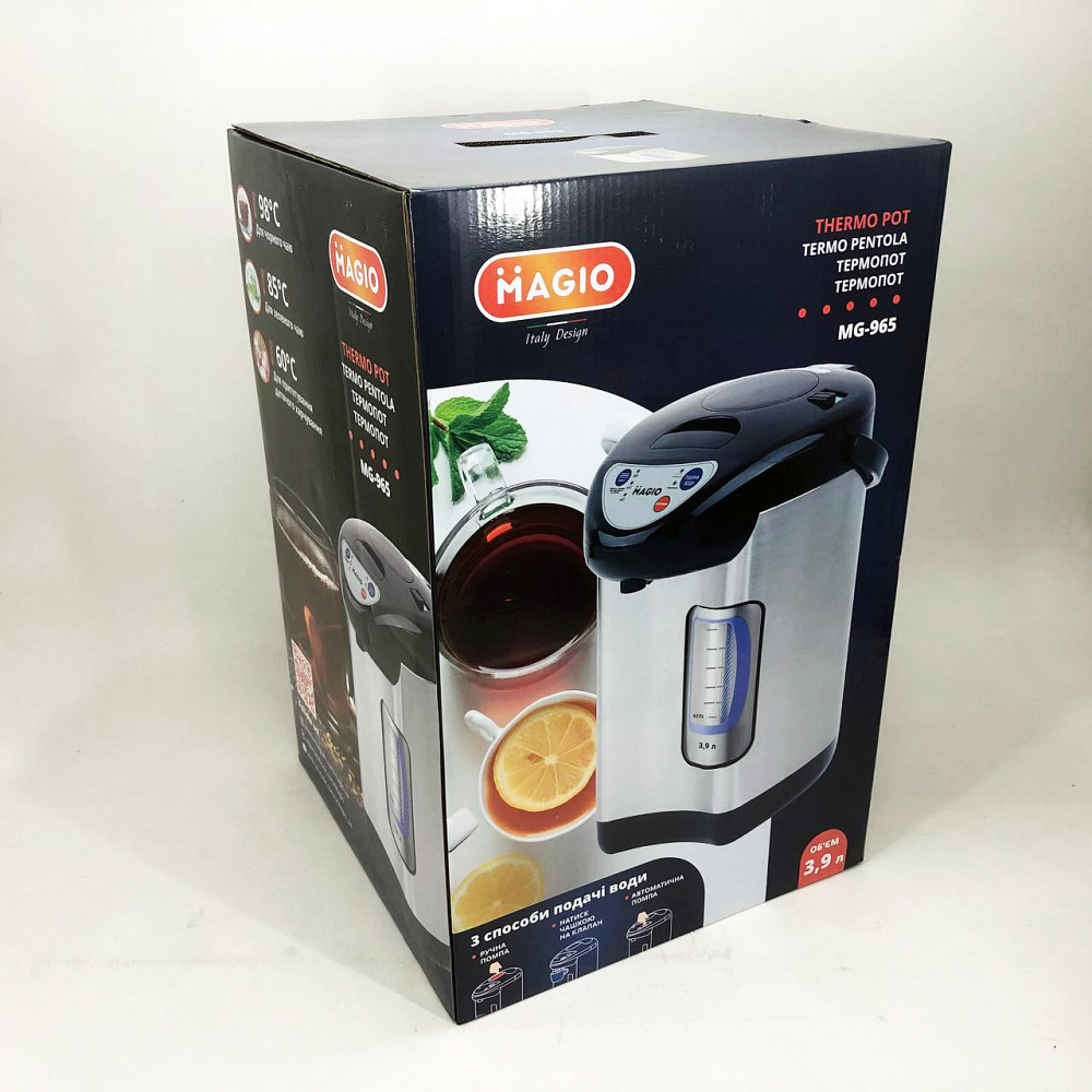 Хороший електричний термопот MAGIO MG-965, Чайники-термоси, Якісний кухонний термопот VW-54 Львів - фото 5