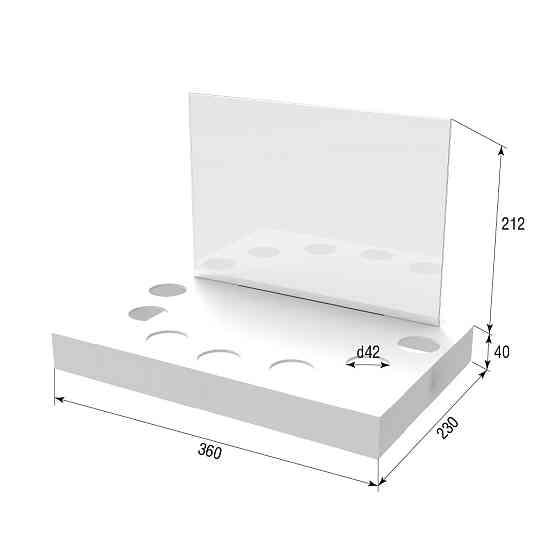 Подставка EKOSTAR для кремов из вставкой А4 Киев