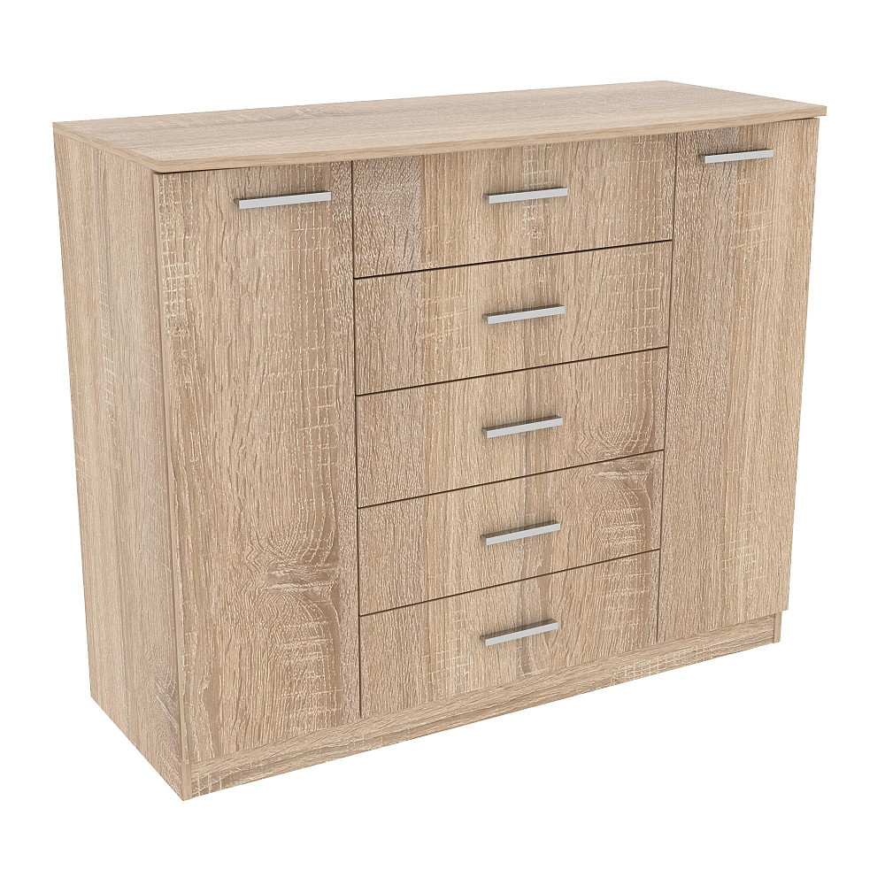 Комод №5, Дуб Сонома, 1200/450/1000 Львів - фото 1