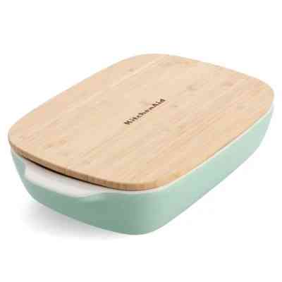 Форма для випікання KitchenAid з кришкою керамогранітна 1,9 л Фісташкова (CC007425-001) Вінниця