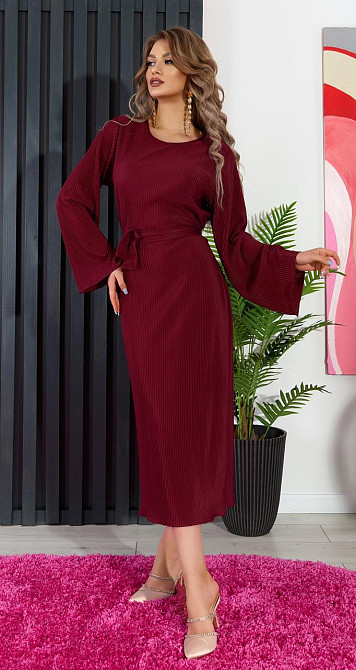 Довга сукня плісе (48) Київ - фото 2