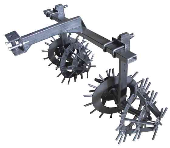 Культиватор «ЁЖ» для мототрактора (комплект)(на подшипниках) 