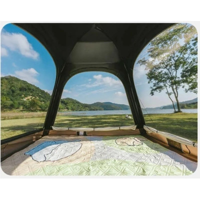 Палатка Naturehike тримісний автоматичний із тентом Ango CNK2550WS01 S, коричневий (6927595785560) Вінниця - фото 5