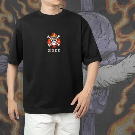 Футболка для подростка мальчика с принтом Ван Пис Fire Fi140t Red Edition Размер 160 Anime11051 Днепр