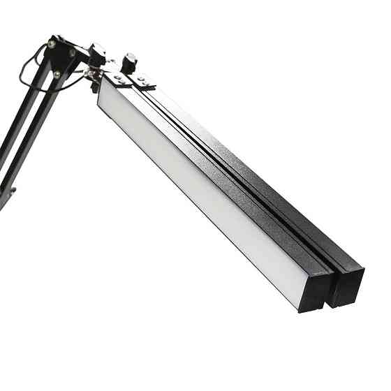 LED светильник на струбцине FocusPro 15 Вт, черный Днепр