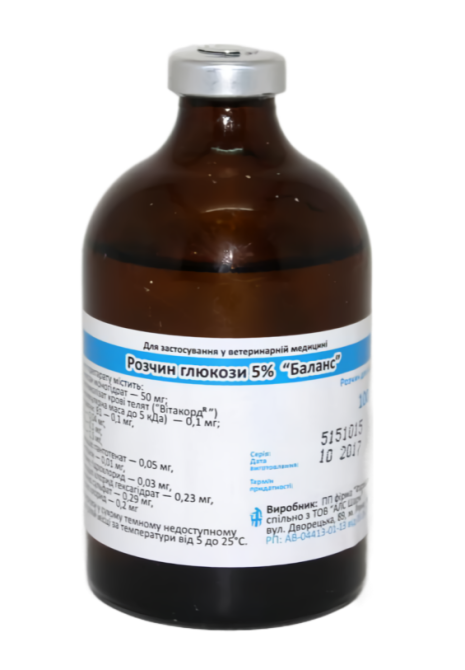 Розчин глюкози 5% Баланс 200 мл Фарматон (аналог Дуфалайт) Вінниця - фото 1