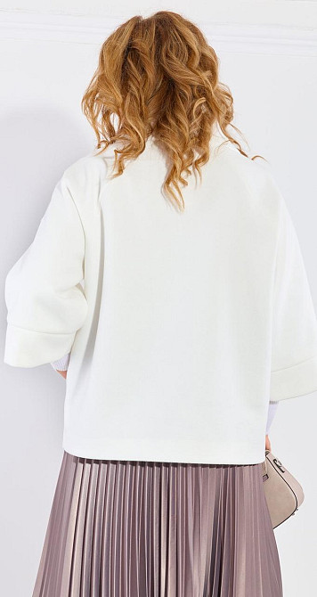 Коротке кашемірове пальто Київ - фото 3