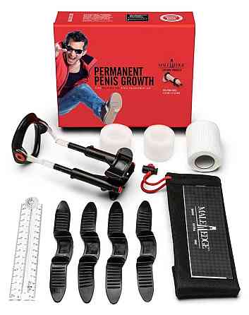 Экстендер для увеличения члена Male Edge Pro, ремешковый, масса всего 65 г, прочный пластик Sex Aura Киев