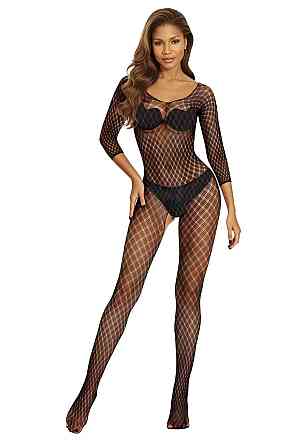Бодистокинг - Bodystocking 2048, black - One Size Sex Aura Киев