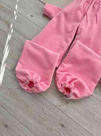 Жіночий повсякденний теплий костюм двосторонній Фліс Рожевий 3, 46/48 Одеса